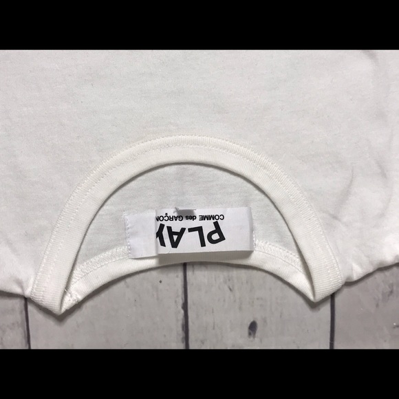 Comme Des Garçons PLAY Camo Heart Tee - Picture 6 of 8